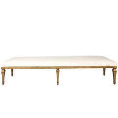 White Upholstered Bench White Upholstered Bench