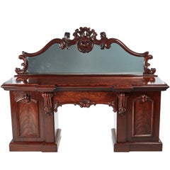 Fantastic Quality Victorian Carved Mahogany Sideboard