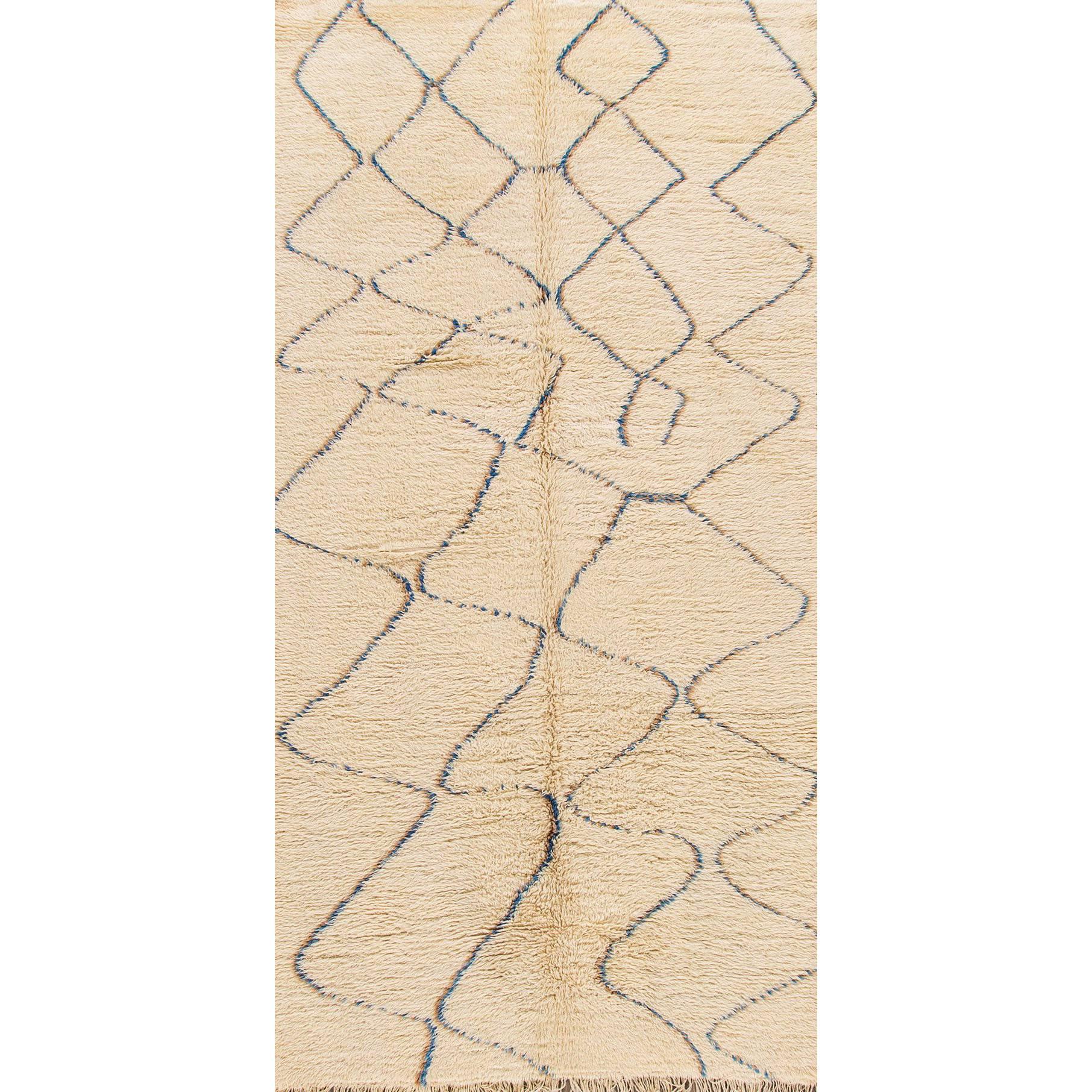 21st Century Contemporary Moroccan Rug For Sale