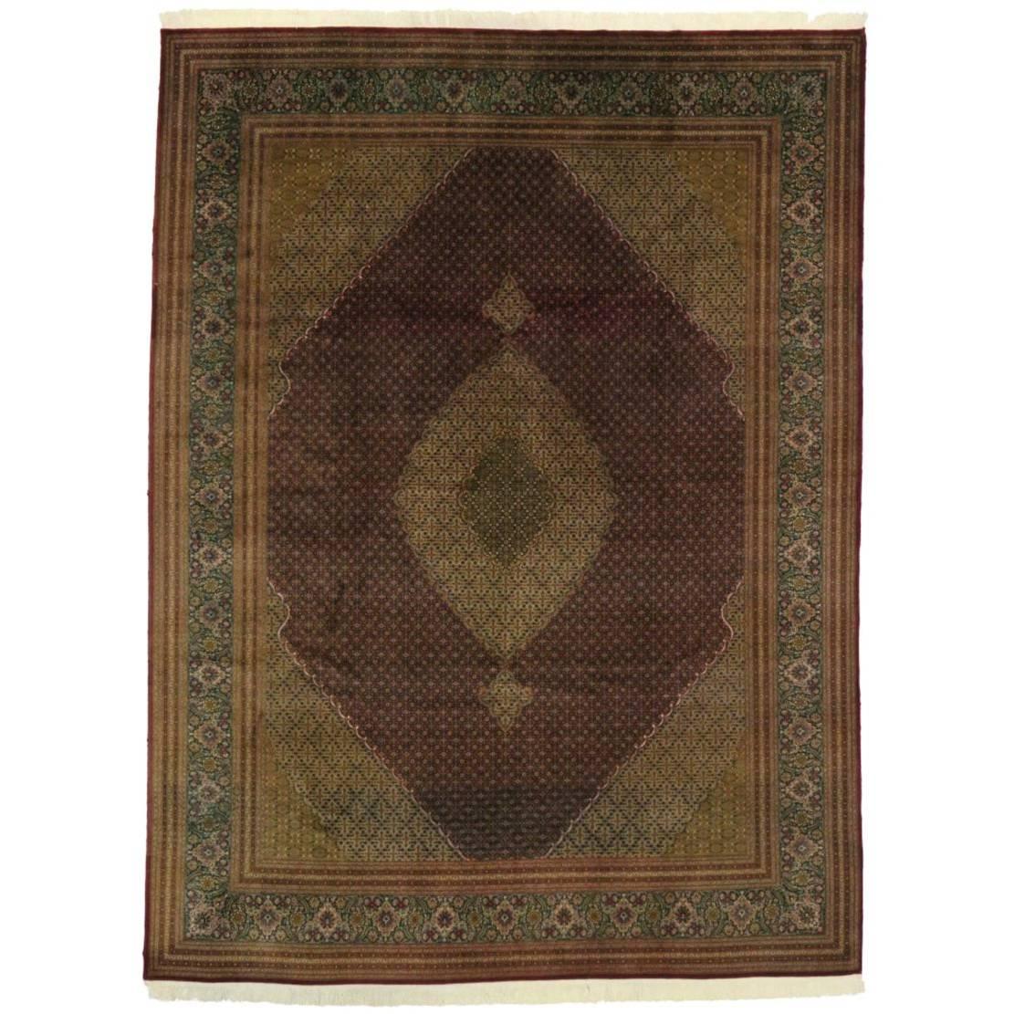 Vintage Persian Mahi Fish Design Tabriz Rug with Traditional Style For Sale at 1stDibs tabriz