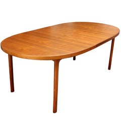 Table de salle à manger moderne du milieu du siècle Folke Olsson pour DUX:: années 1960