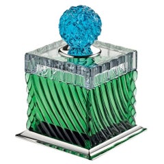 Charme Box in Green and Aquamarine