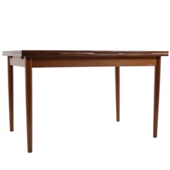 1960 Danish Teak Extendable Table