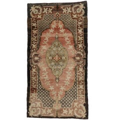 Tapis turc vintage Sivas avec style traditionnel et moderne