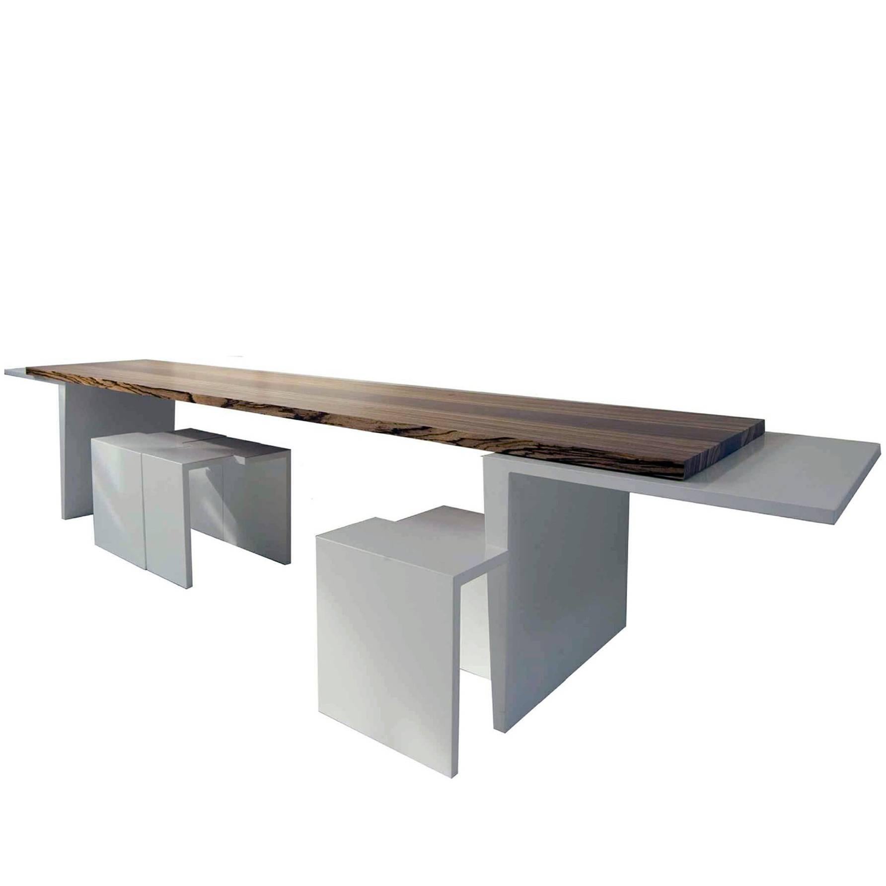 Bauhaus Table and Benches For Sale