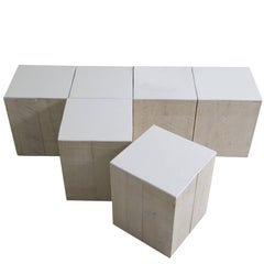 Crossword Coffee Table Cubes