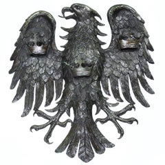 'Spread Eagle' Bronze Wall Relief, Barclays Bank