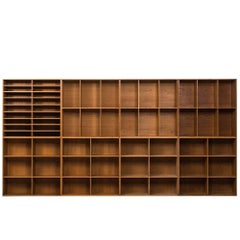 Set of Eight Bookcases Designed by Mogens Koch Produced by Rud Rasmussen