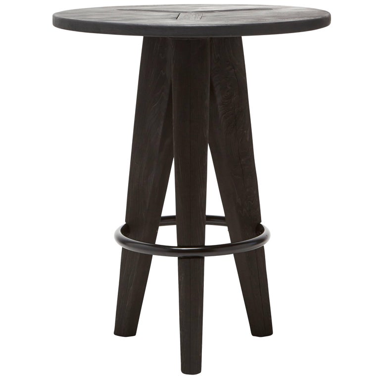 Ebonized Black Bar Table For Sale at 1stDibs