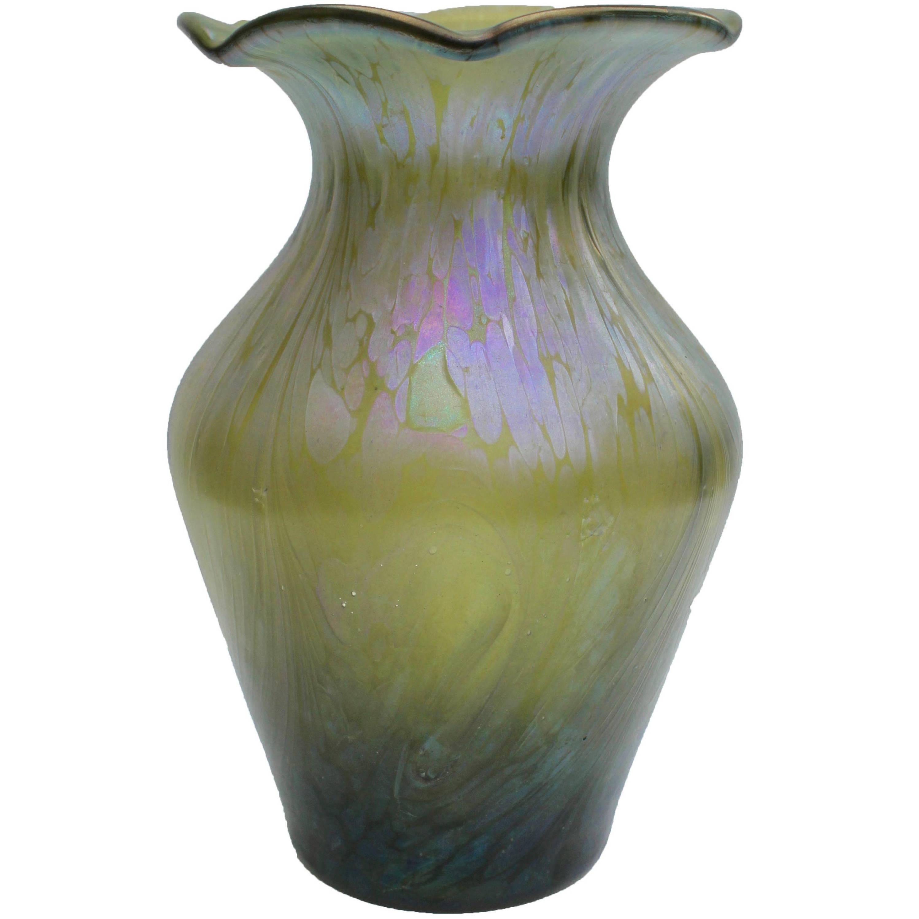 Neo Art Nouveau Vase, Nova Edition, Schott 1970 at 1stDibs