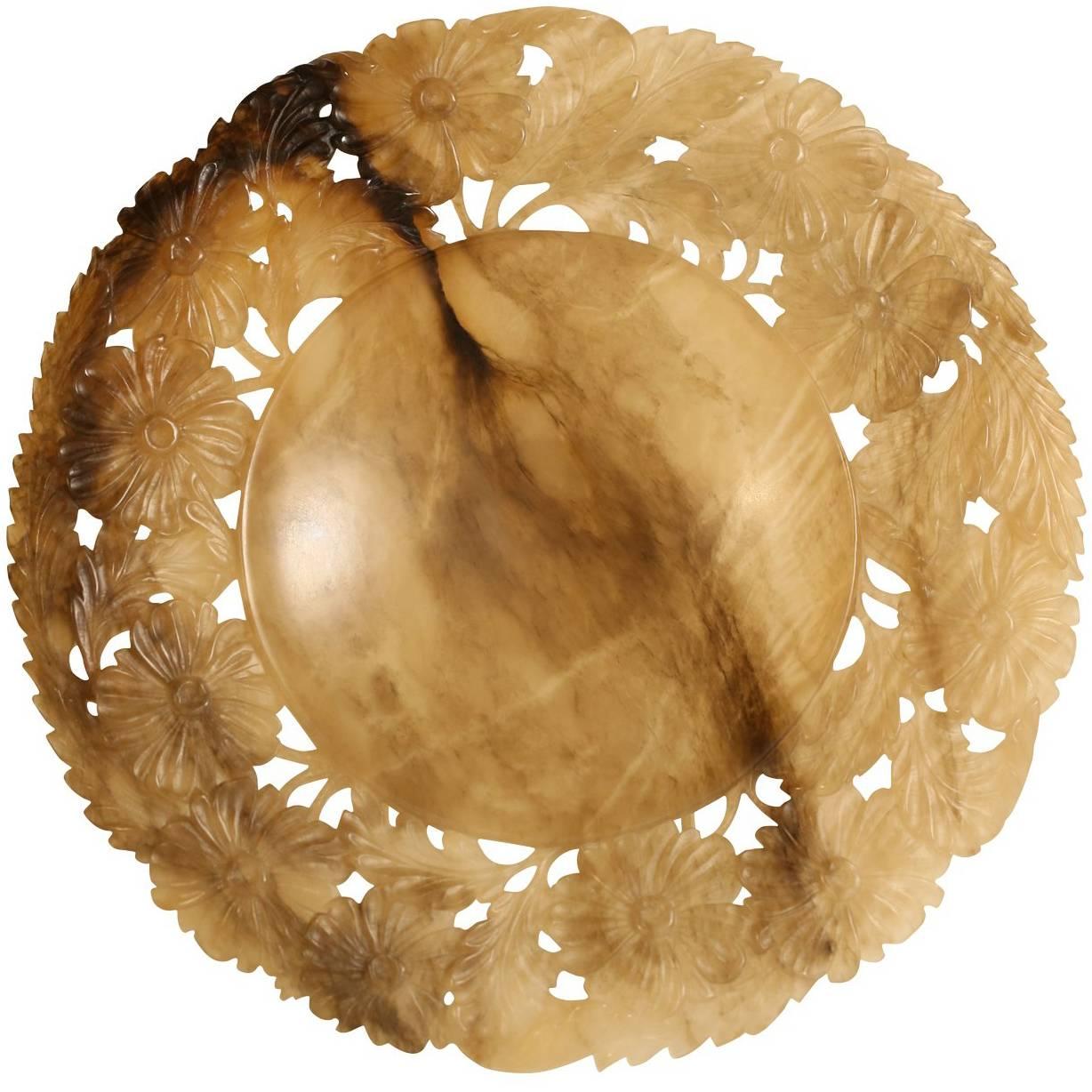 Fiore Alabaster Plate