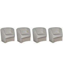 Set of Four Willy Guhl Sculptural Chairs