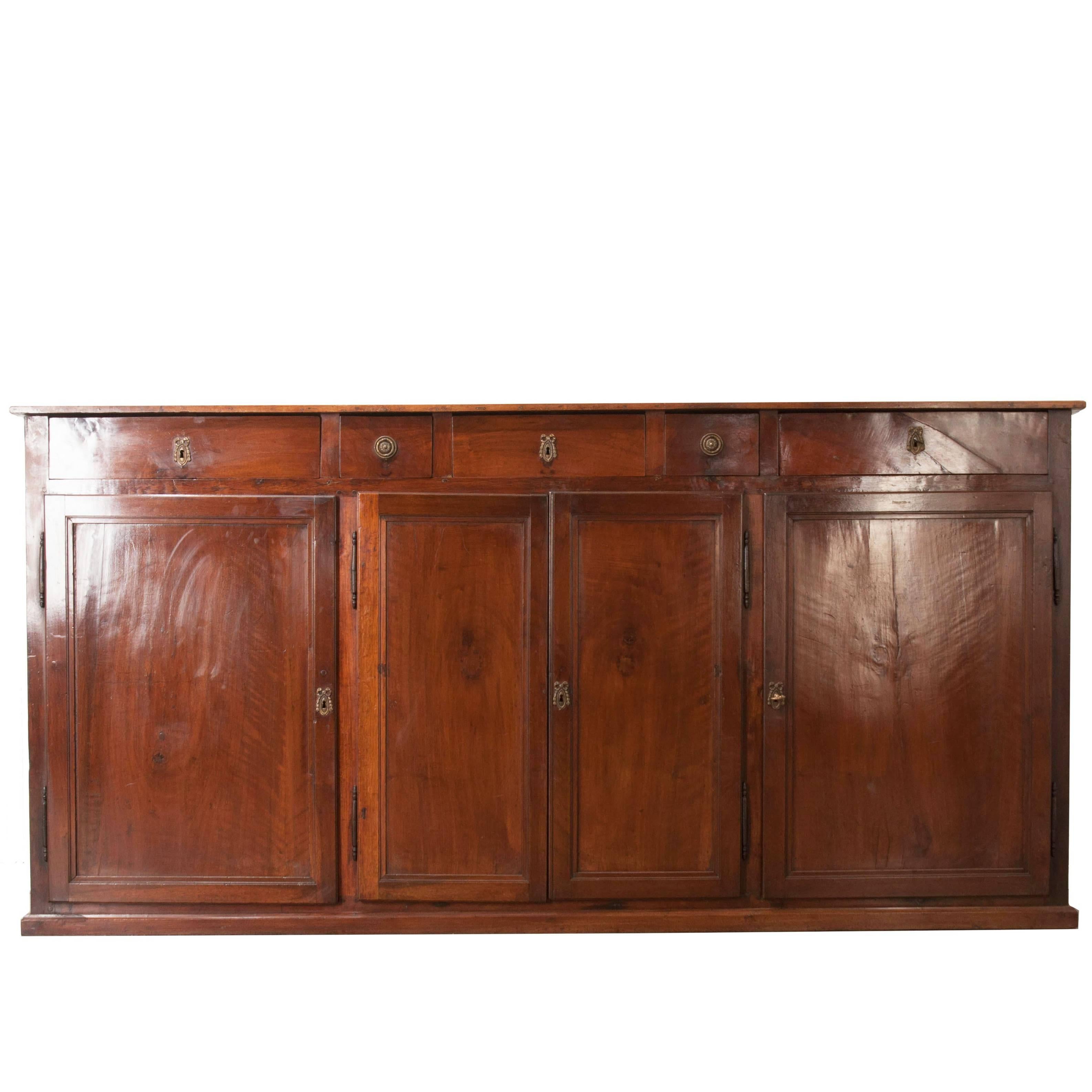 English 19th Century Mahogany Sideboard 