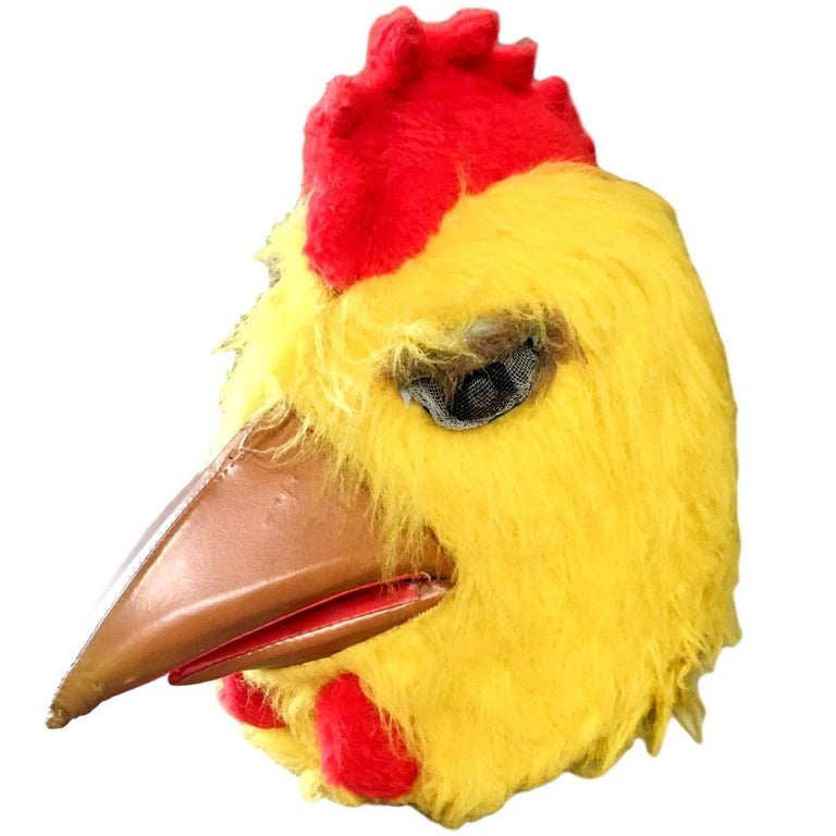 Chicken Head Mask at 1stDibs