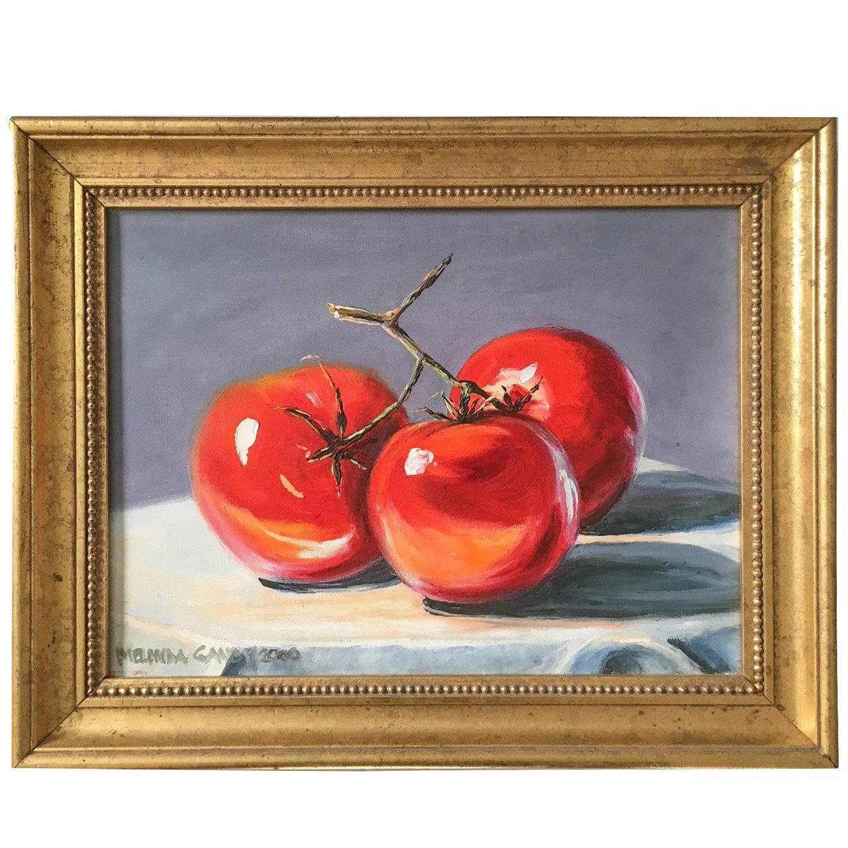 Composition of Three Tomatoes by Melinda Gandy, 2000