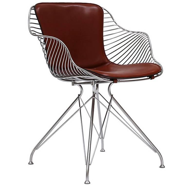 Wire Dining Chair For Sale at 1stDibs