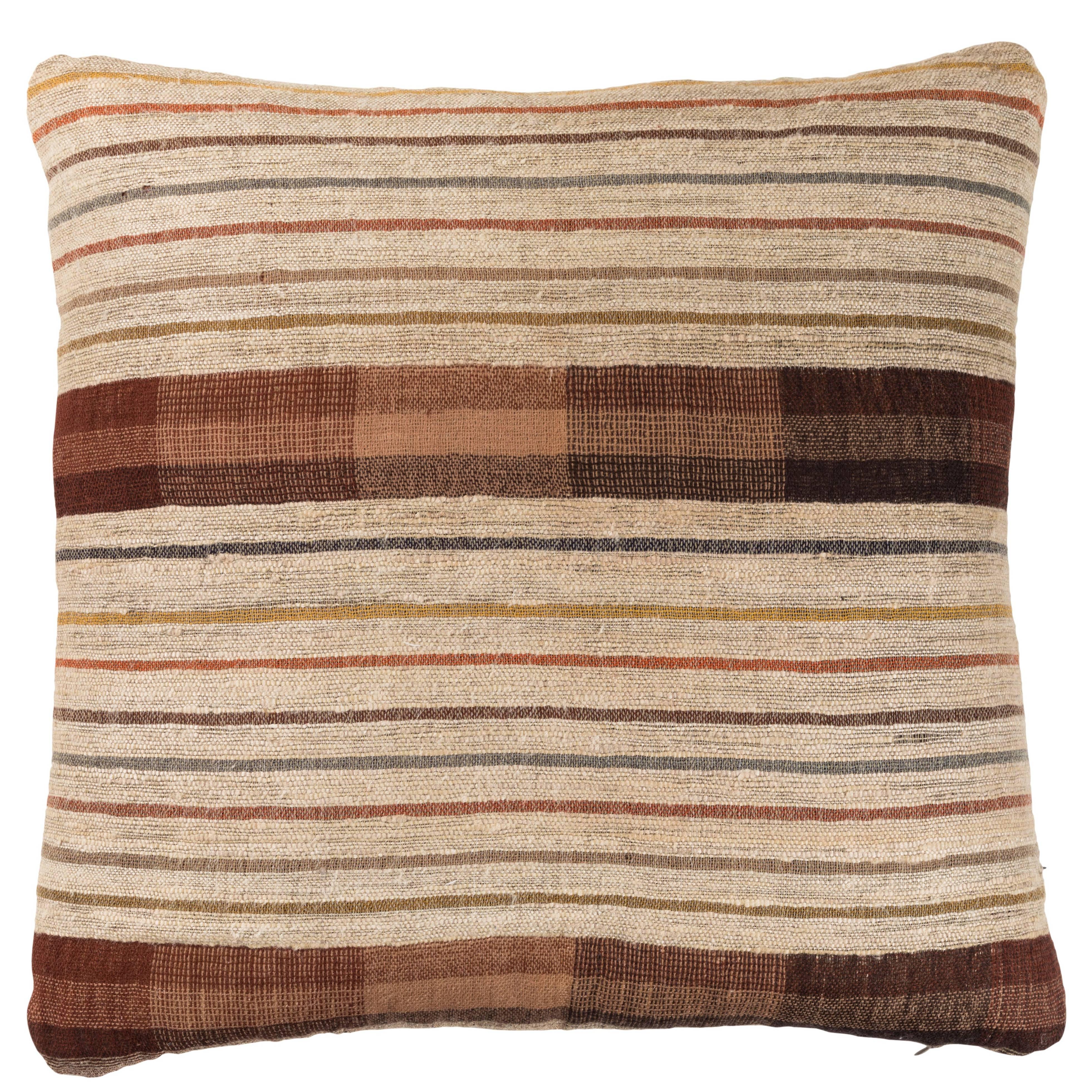 Memo Indian Handwoven Pillow For Sale