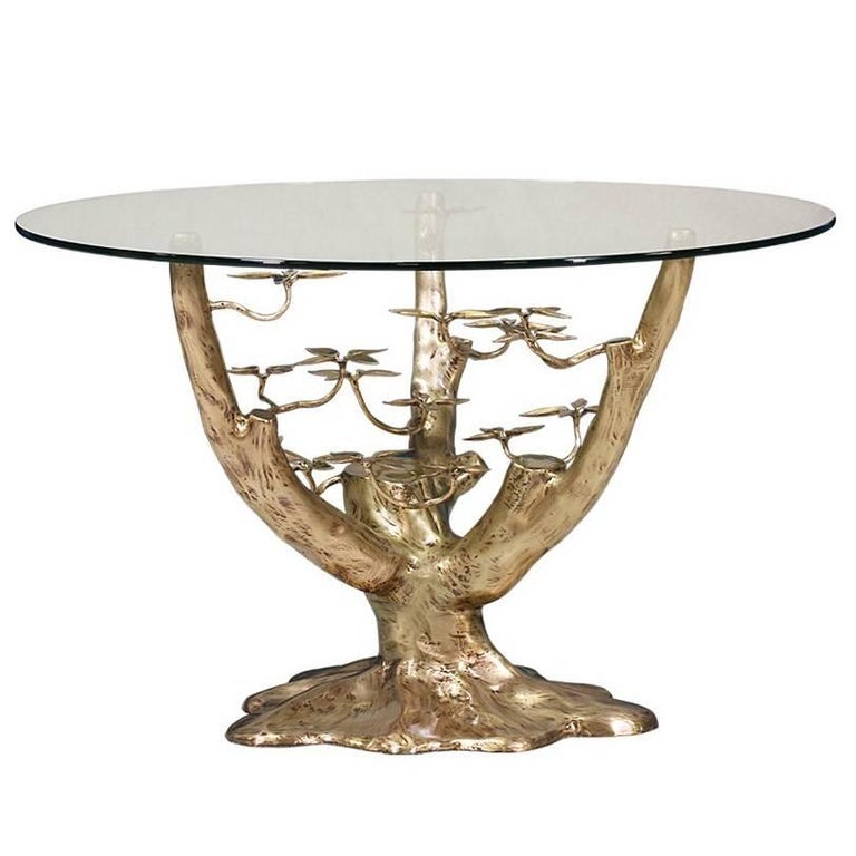 Willy Daro Style "Bonsai Tree" Dining Table at 1stdibs