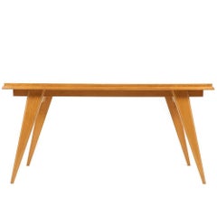 Mid-Century Modern Satinwood Table, circa 1950