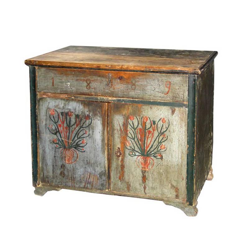 Antique Italian Painted Buffet/Commode
