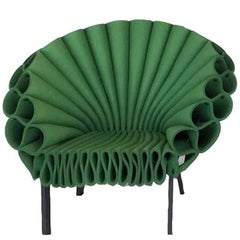 Peacock Chair Designed by Dror Benshetrit for Cappellini, Green