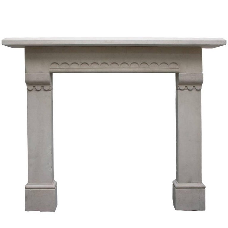 Early Victorian Fire Surround In Bath Stone Fire Surround At 1stdibs