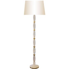 Modern Rock Crystal Quartz Floor Lamp by Phoenix