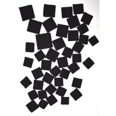 bluefield artist Abstract Painting Titled Sprinkled Squares by Artist Tina Bluefield