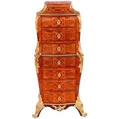 Louis XVI Style Seven-Drawer Chest of Drawers