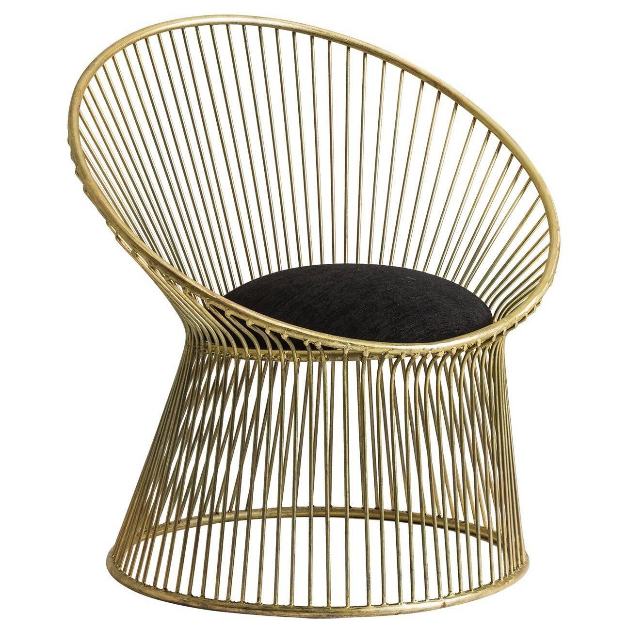 Armchair in steel wires