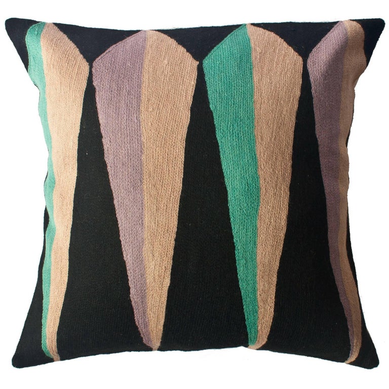Zimbabwe Root Winter Hand Embroidered Modern Geometric Throw Pillow Adorable Winter Throw Pillow Covers Zimbabwe Root Winter Hand Embroidered Modern Geometric Throw Pillow Adorable Winter Throw Pillow Covers