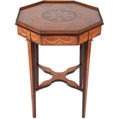 19th Century French Inlaid Side Table