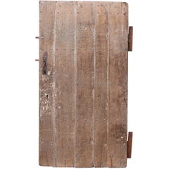 Antique Reclaimed 18th Century English Oak Plank Door