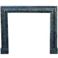 19th Century Bolection Marble Fireplace