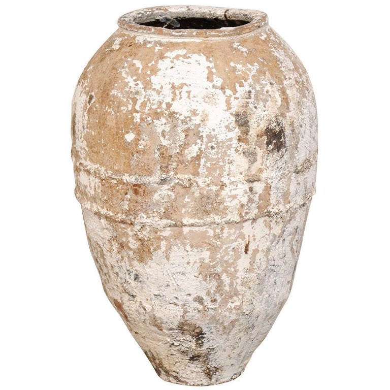 Large 19th Century Mediterranean Olive Jar at 1stDibs large