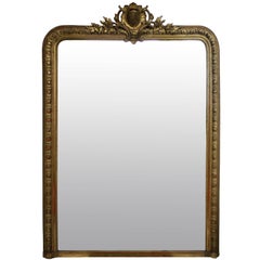 Napoleon III Gilt Wood Mirror