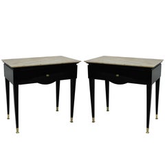 Used Pair of Italian Nightstands