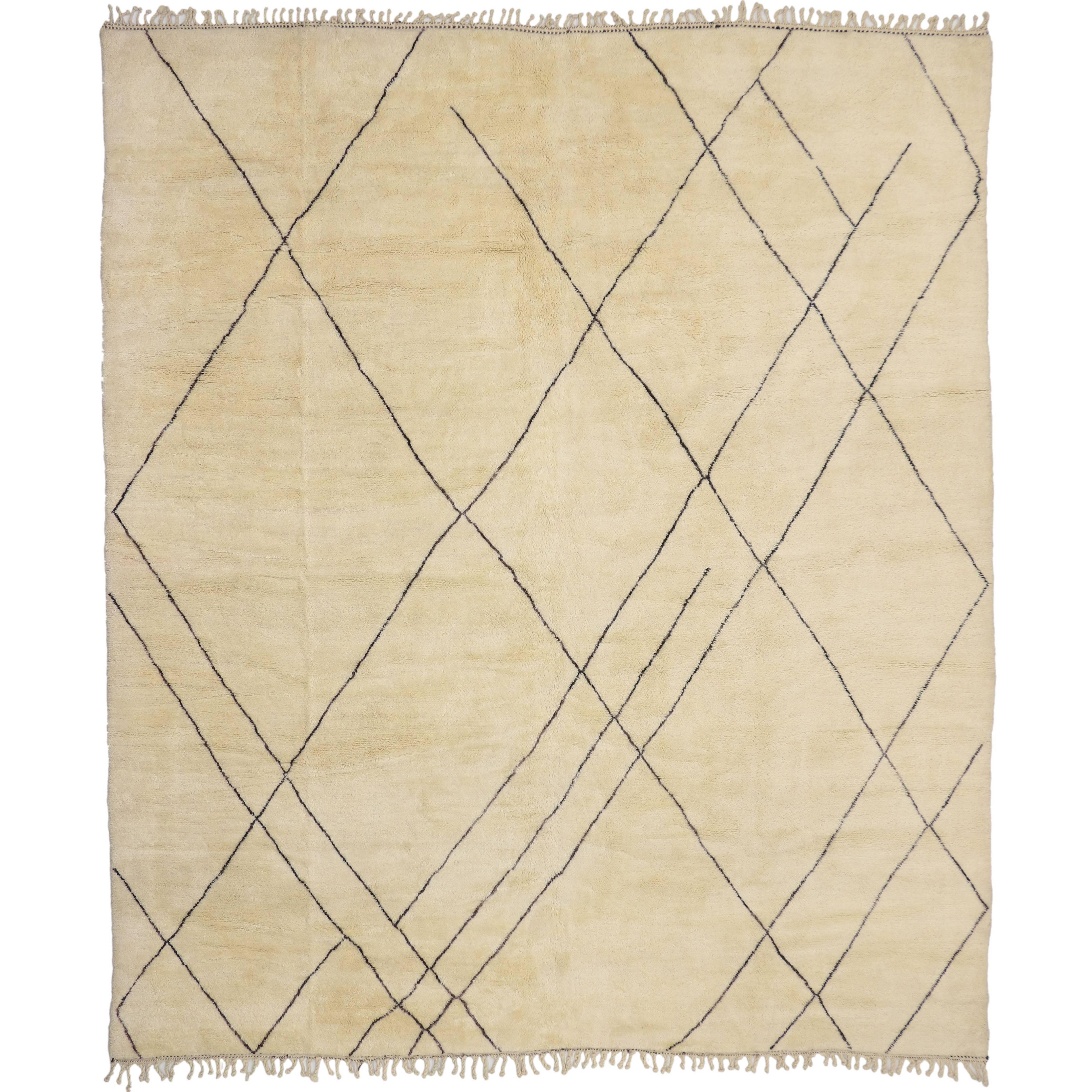 New Contemporary Moroccan Rug with Modern Style
