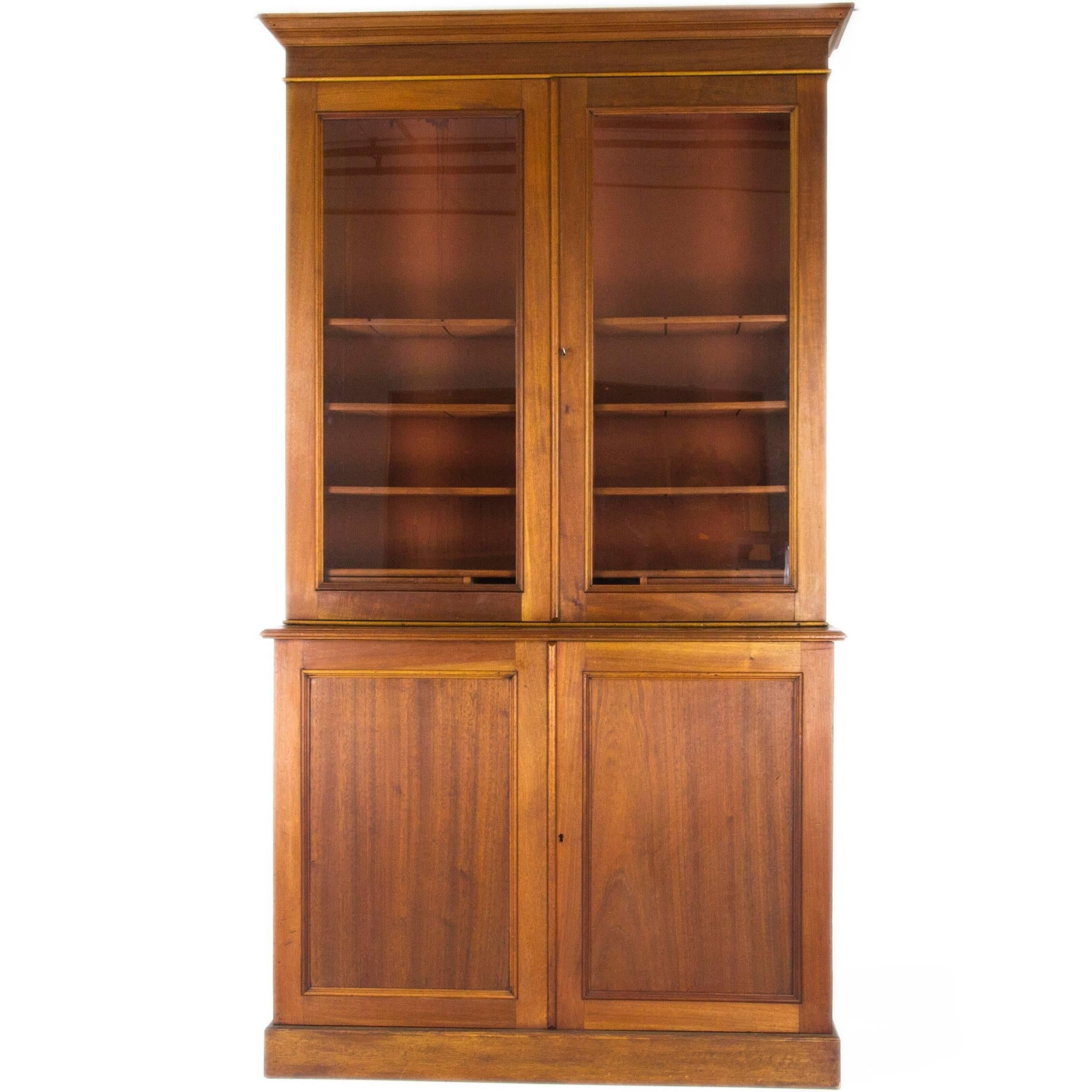 Antique Bookcase, Walnut Bookcase, Antique Furniture Sale