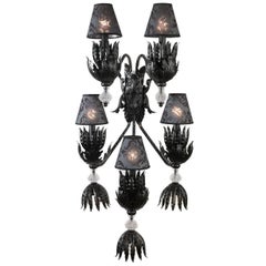 Enchanté Black Sconce