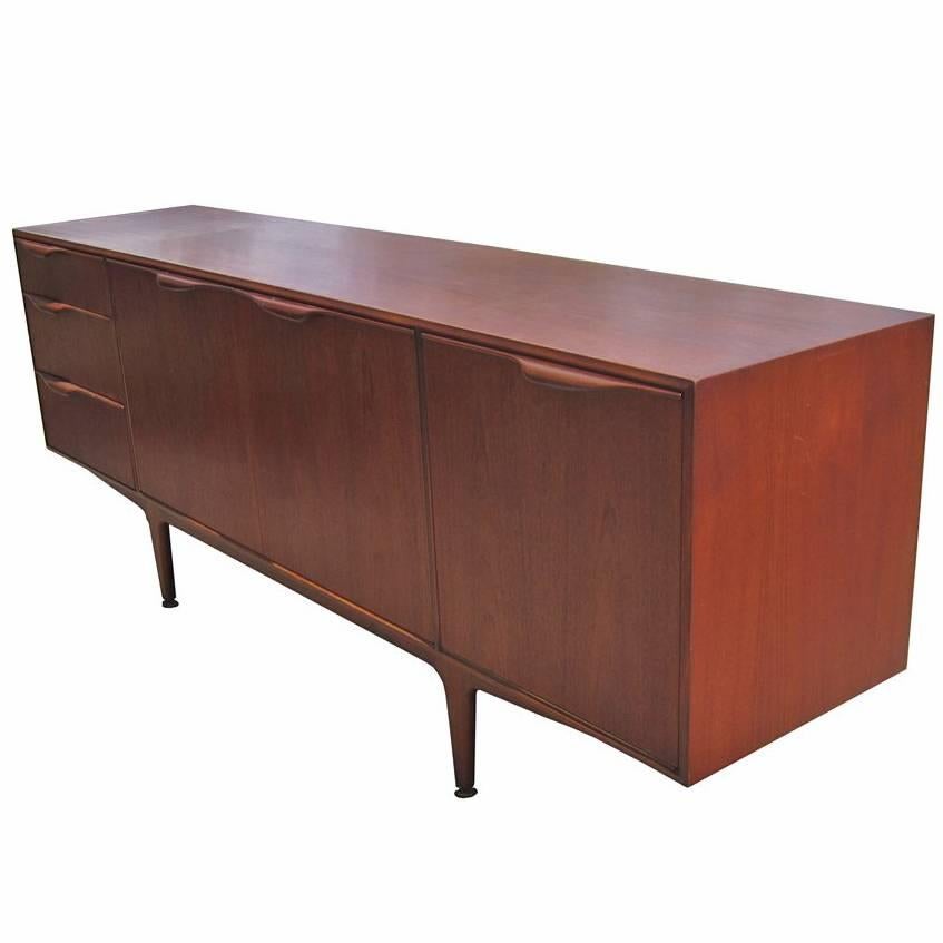 Vintage Midcentury Teak Danish Style Credenza