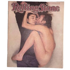 Rolling Stone Yoko Ono and John Lennon Original January 22 1981 Magazine