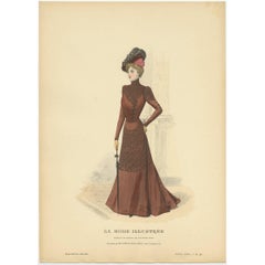 Impression de mode ancienne publiée par La Mode Illustre « N° 40 - 1899 »