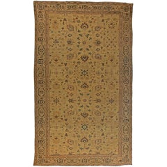 Authentique tapis persan Sultanabad en laine fait main