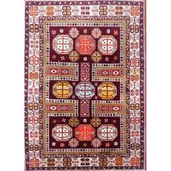 Antique Caucasian Derbent Rug