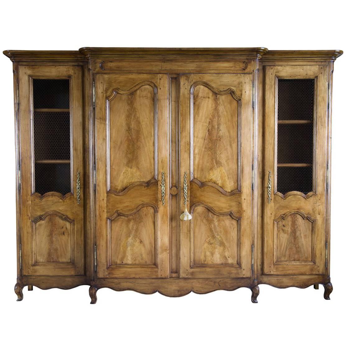 Custom Louis XV Style Cabinet For Sale