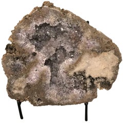 Prehistoric Agate Sculpture on Stand, Brazil