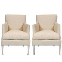 Pair of Neoclassical Style Child's Chauffeuses 3