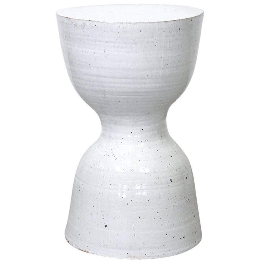 Large Tariki Ceramic Stool For Sale