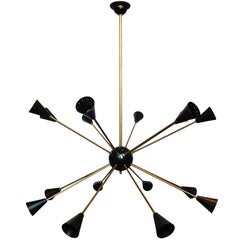 16 Light Sputnik Chandelier